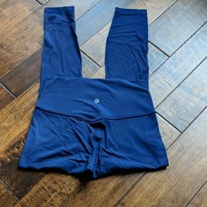Navy blue align 7/8 leggings
